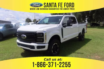 2026 White Ford Super Duty F-250 SRW Platinum 4X4 Truck