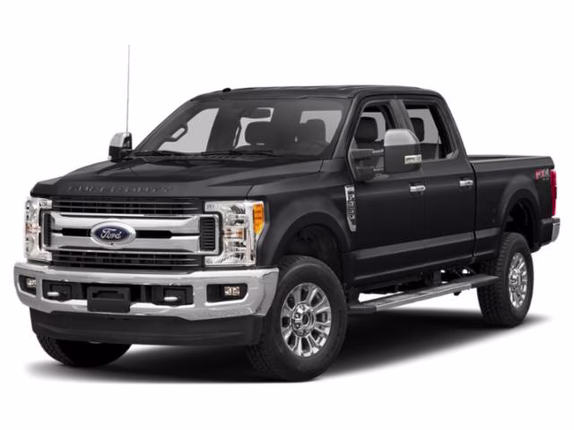2018 Black Ford Super Duty F-350 SRW XLT 4X4 Truck