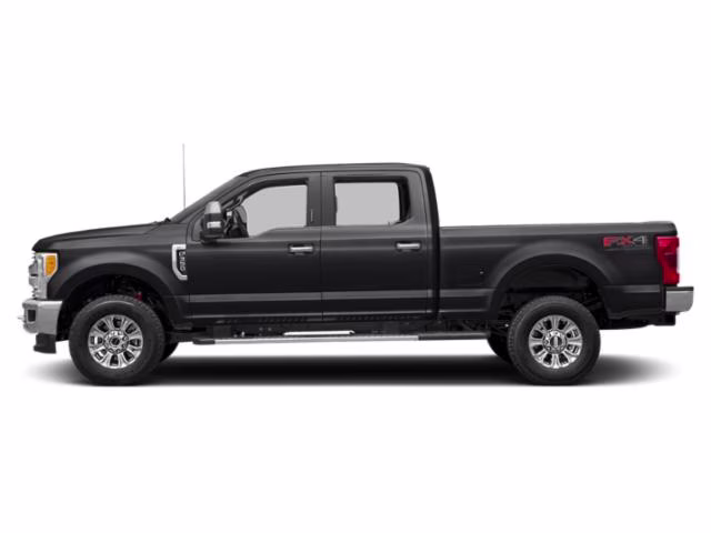 2018 Black Ford Super Duty F-350 SRW XLT 4X4 Truck