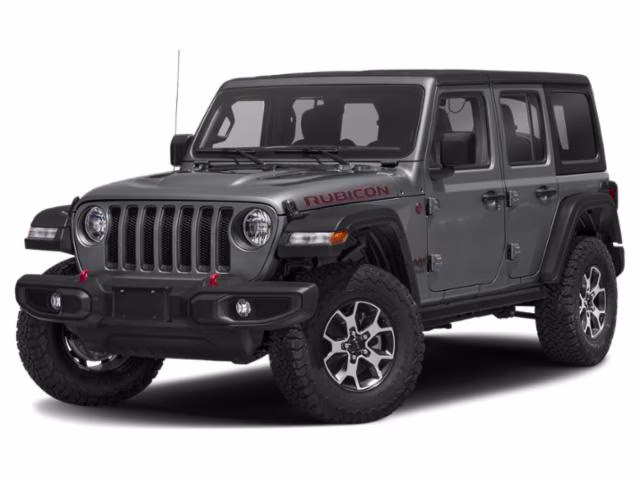 2020 Billet Silver Metallic Clearcoat Jeep Wrangler Unlimited Rubicon 4X4 SUV