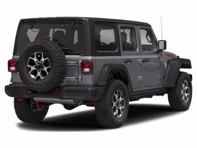 2020 Billet Silver Metallic Clearcoat Jeep Wrangler Unlimited Rubicon 4X4 SUV