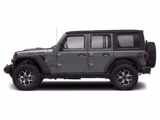 2020 Billet Silver Metallic Clearcoat Jeep Wrangler Unlimited Rubicon 4X4 SUV
