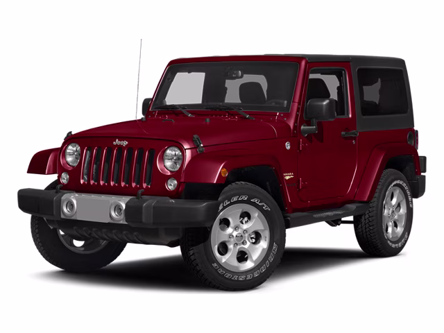 2014 Flame Red Clearcoat Jeep Wrangler Sahara 4X4 SUV