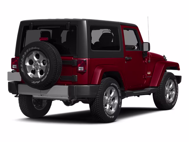 2014 Flame Red Clearcoat Jeep Wrangler Sahara 4X4 SUV