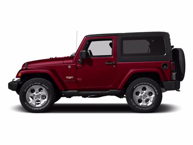 2014 Flame Red Clearcoat Jeep Wrangler Sahara 4X4 SUV