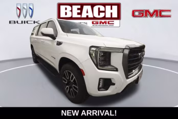 2021 Summit White GMC Yukon XL AT4 4X4 SUV