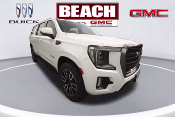 2021 Summit White GMC Yukon XL AT4 4X4 SUV
