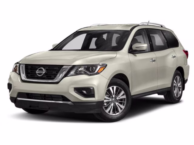 2020 Glacier White Nissan Pathfinder S FWD SUV