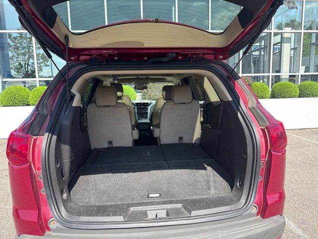 2012 Crystal Red Tintcoat Chevrolet Traverse LTZ FWD SUV