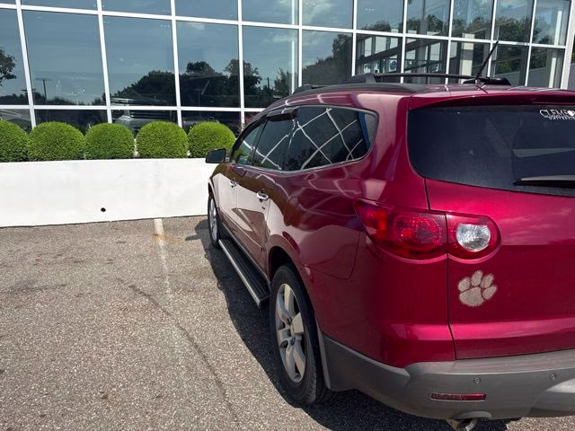 2012 Crystal Red Tintcoat Chevrolet Traverse LTZ FWD SUV