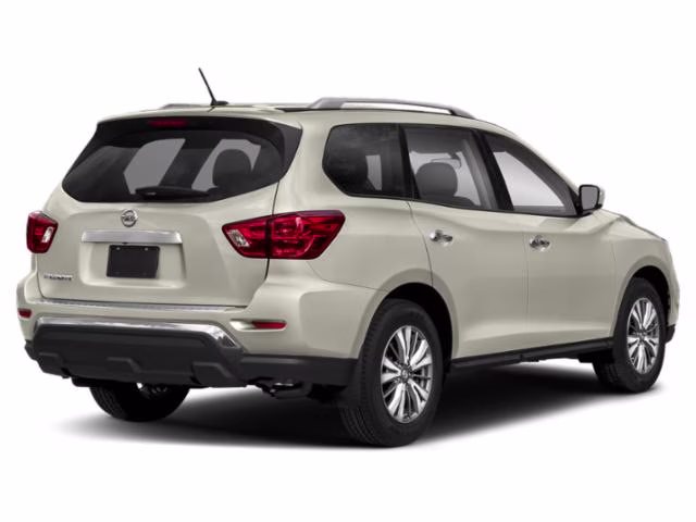 2020 Glacier White Nissan Pathfinder S FWD SUV