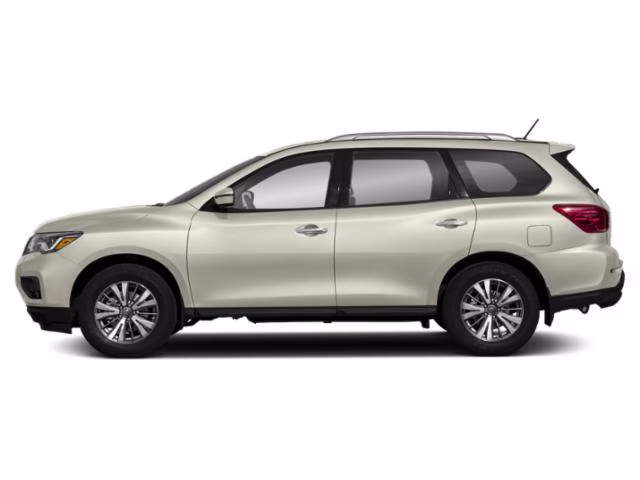 2020 Glacier White Nissan Pathfinder S FWD SUV