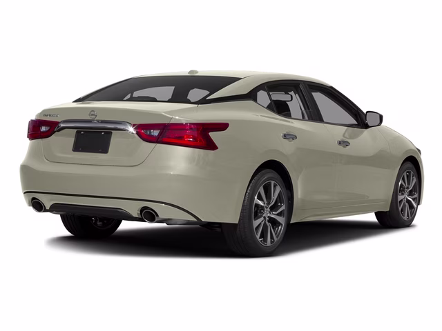 2017 White Nissan Maxima FWD Sedan