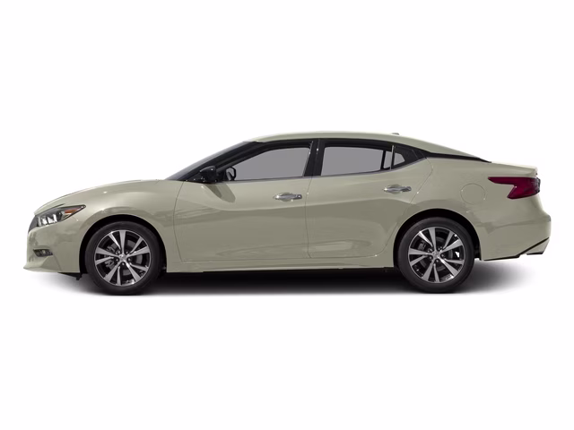 2017 White Nissan Maxima FWD Sedan