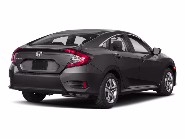 2018 Modern Steel Metallic Honda Civic Sedan LX FWD Sedan