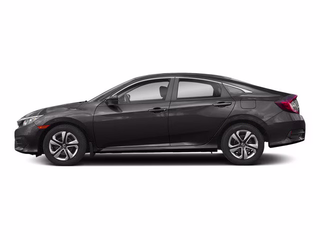 2018 Modern Steel Metallic Honda Civic Sedan LX FWD Sedan