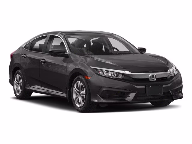 2018 Modern Steel Metallic Honda Civic Sedan LX FWD Sedan