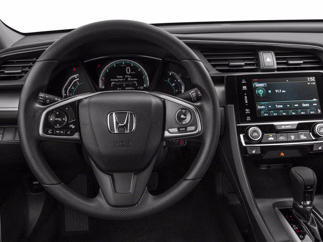 2018 Modern Steel Metallic Honda Civic Sedan LX FWD Sedan