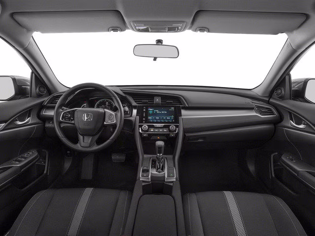 2018 Modern Steel Metallic Honda Civic Sedan LX FWD Sedan