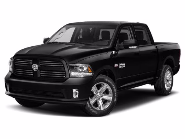 2015 Brilliant Black Crystal Pearlcoat Ram 1500 Sport RWD Truck