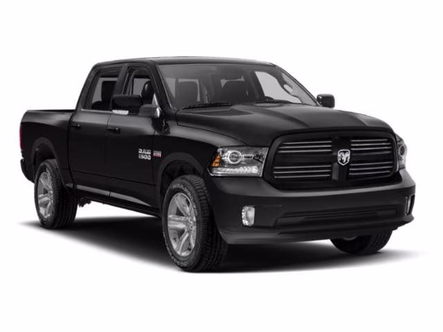 2015 Brilliant Black Crystal Pearlcoat Ram 1500 Sport RWD Truck