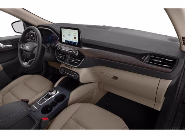 2020 Green Ford Escape Titanium Hybrid FWD SUV