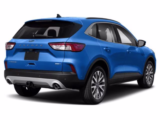 2020 Green Ford Escape Titanium Hybrid FWD SUV