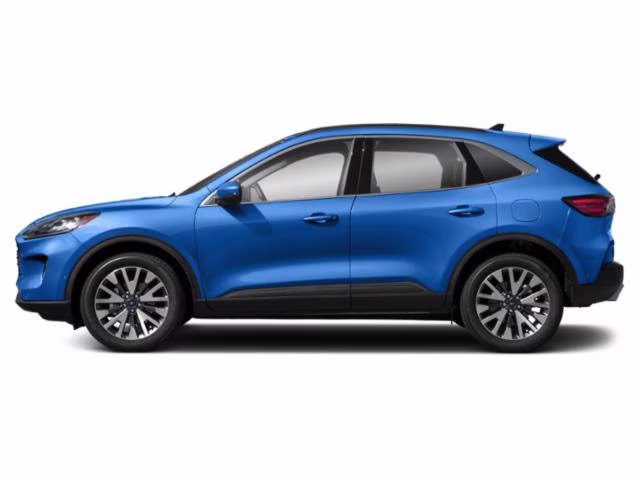 2020 Green Ford Escape Titanium Hybrid FWD SUV