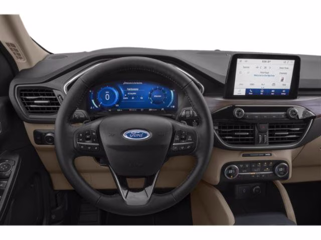 2020 Green Ford Escape Titanium Hybrid FWD SUV