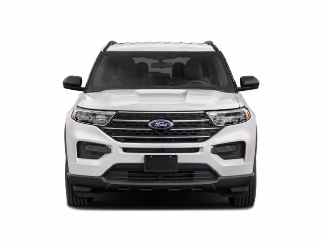 2022 Silver Metallic Ford Explorer XLT RWD SUV