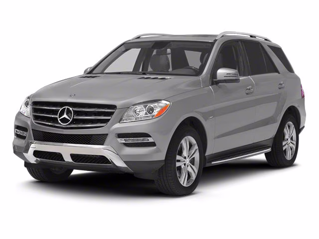 2012 Iridium Silver Metallic Mercedes-Benz M-Class ML 350 AWD SUV