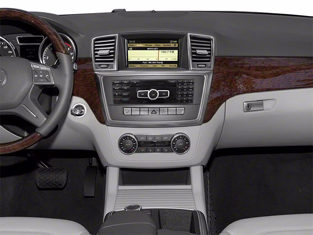2012 Iridium Silver Metallic Mercedes-Benz M-Class ML 350 AWD SUV