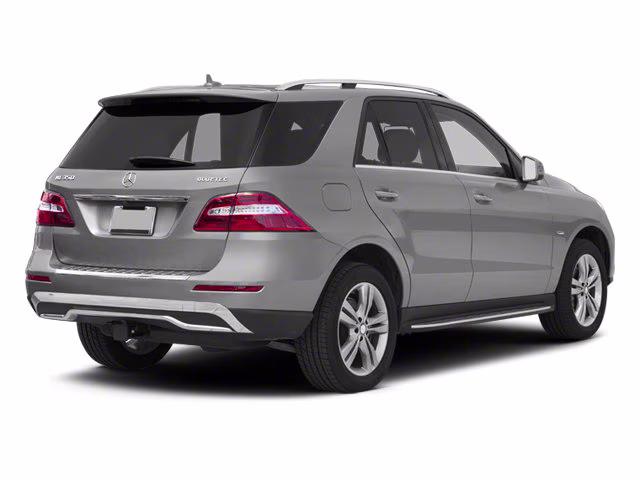2012 Iridium Silver Metallic Mercedes-Benz M-Class ML 350 AWD SUV