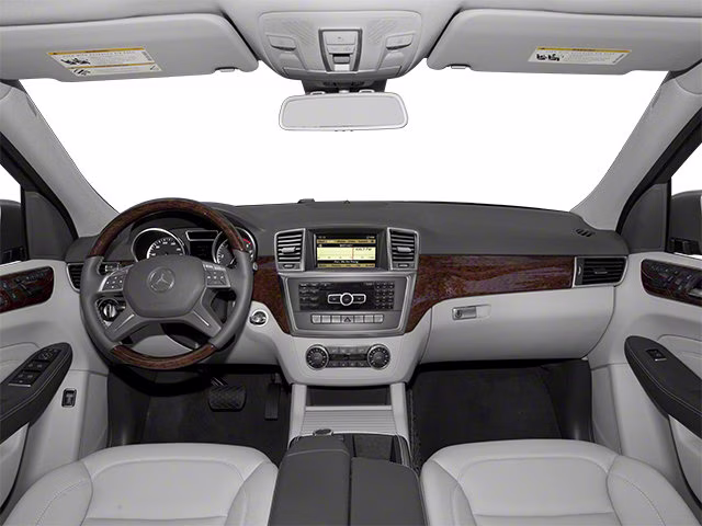 2012 Iridium Silver Metallic Mercedes-Benz M-Class ML 350 AWD SUV