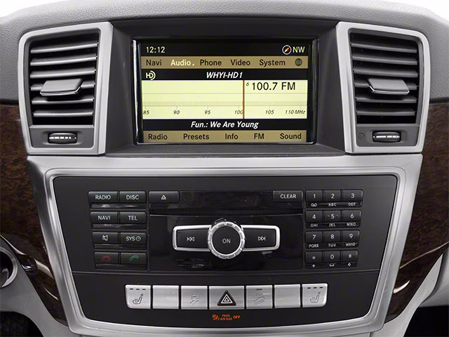 2012 Iridium Silver Metallic Mercedes-Benz M-Class ML 350 AWD SUV
