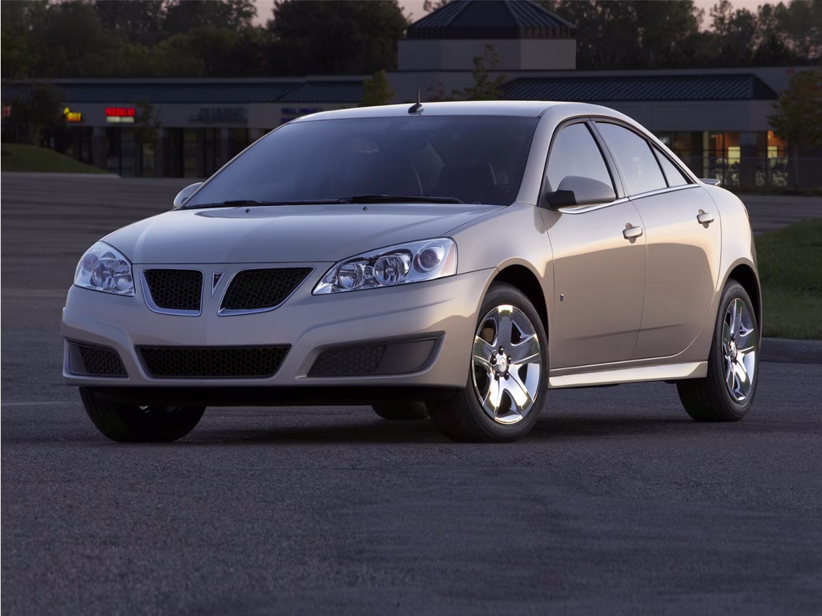2010 Performance Red Metallic Pontiac G6 Base FWD Sedan