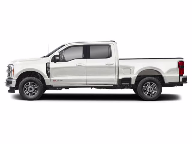 2025 Star White Metallic Tri-Coat Ford Super Duty F-250 SRW Lariat 4X4 Truck