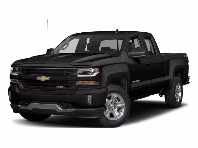 2018 Black Chevrolet Silverado 1500 LT 4X4 Truck