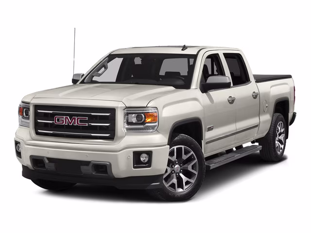 2015 White Diamond Tricoat GMC Sierra 1500 SLT 4X4 Truck