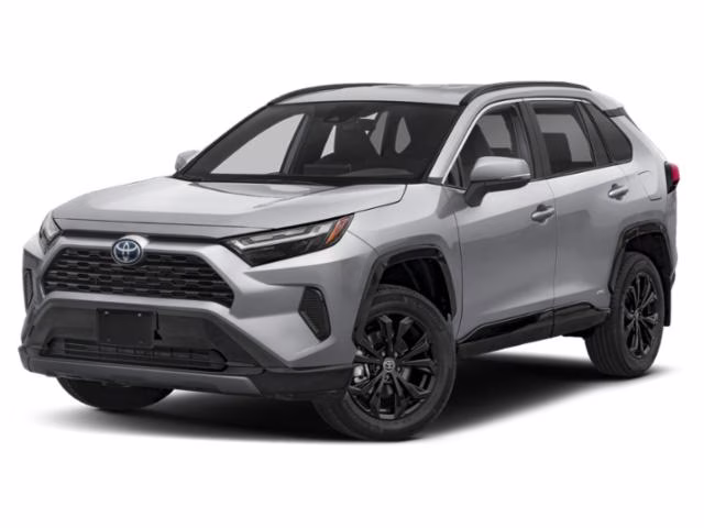 2024 Silver Sky Metallic Toyota RAV4 Hybrid SE AWD SUV