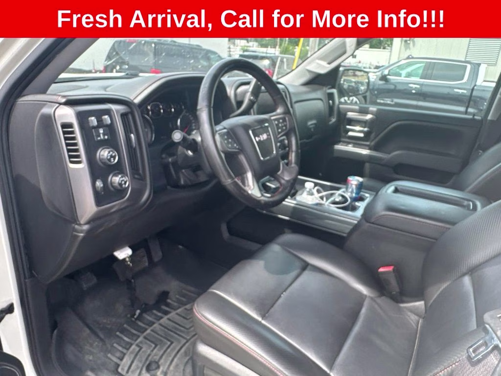 2015 White Diamond Clearcoat GMC Sierra 1500 SLT 4X4 Truck