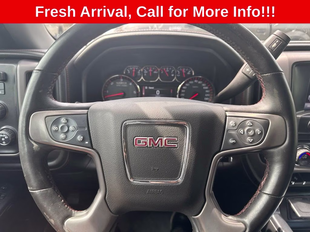 2015 White Diamond Clearcoat GMC Sierra 1500 SLT 4X4 Truck