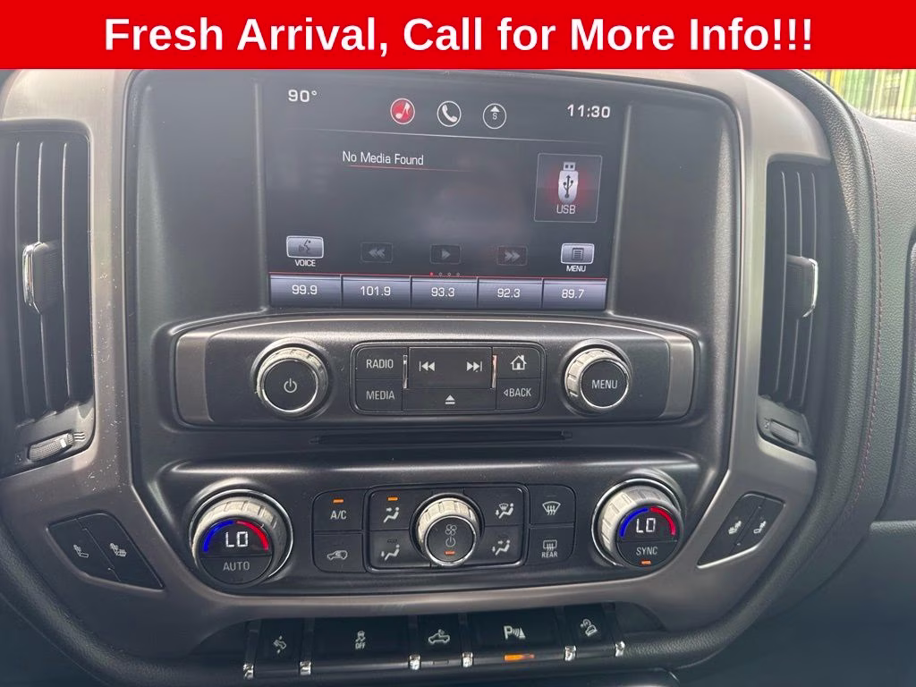 2015 White Diamond Clearcoat GMC Sierra 1500 SLT 4X4 Truck