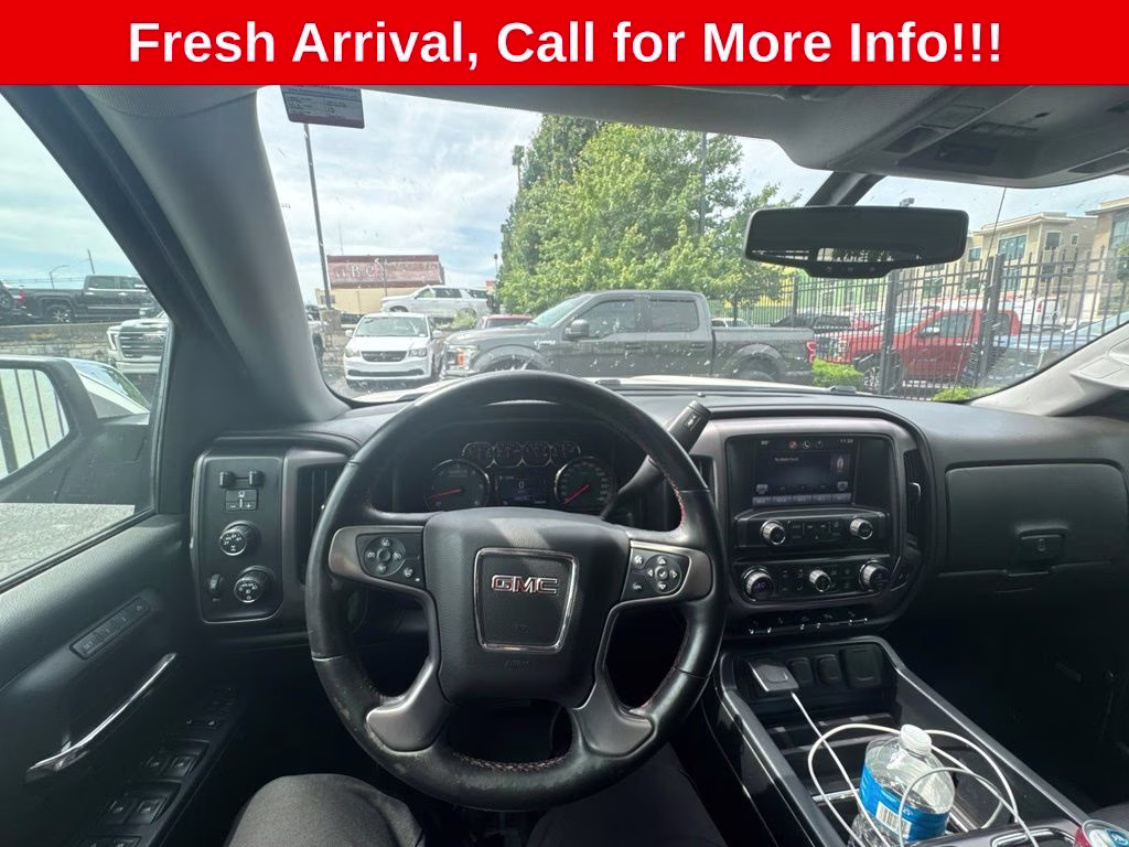 2015 White Diamond Clearcoat GMC Sierra 1500 SLT 4X4 Truck