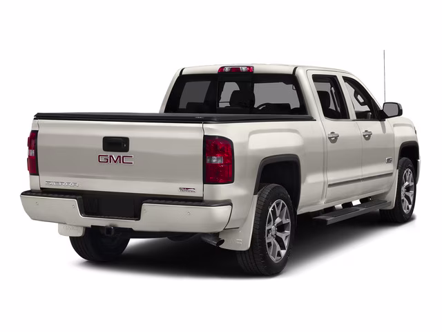 2015 White Diamond Tricoat GMC Sierra 1500 SLT 4X4 Truck
