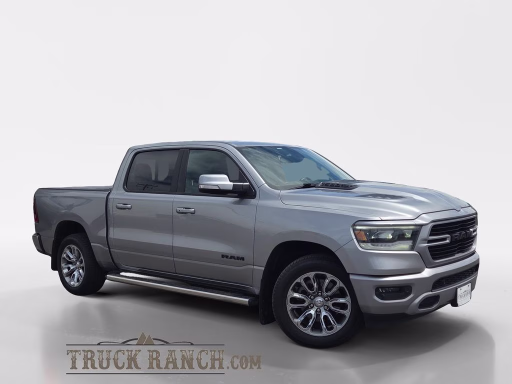 2019 Billet Silver Metallic Clearcoat Ram 1500 Sport 4X4 Truck