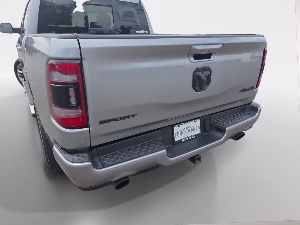 2019 Billet Silver Metallic Clearcoat Ram 1500 Sport 4X4 Truck