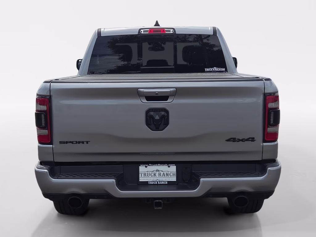 2019 Billet Silver Metallic Clearcoat Ram 1500 Sport 4X4 Truck