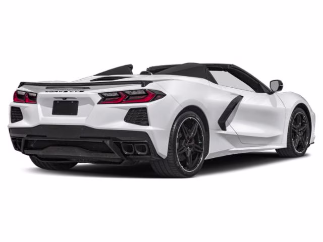 2023 Arctic White Chevrolet Corvette Stingray RWD Convertible