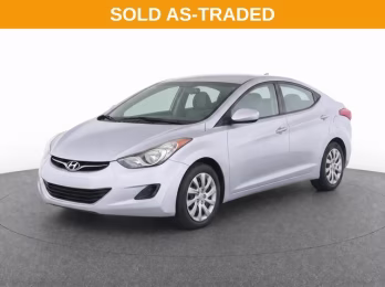 2011 Radiant Silver Metallic Hyundai Elantra GLS FWD Sedan